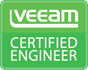 I am now a Veeam Certified Engineer (VMCE)